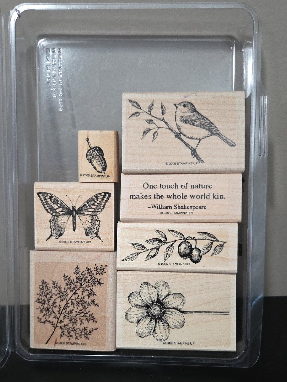 Touch of Nature Stampin Up set